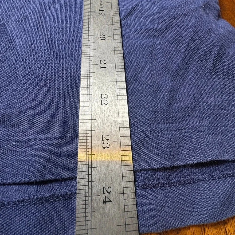 Polo Ralph Lauren Custom Slim Fit Navy Stretch Mesh Polo Shirt Small